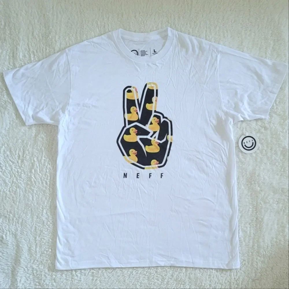 NEFF Rubber Duckie🦆 Peace Out✌️ Graphic Tee👕 - NWT - Picture 8 of 12